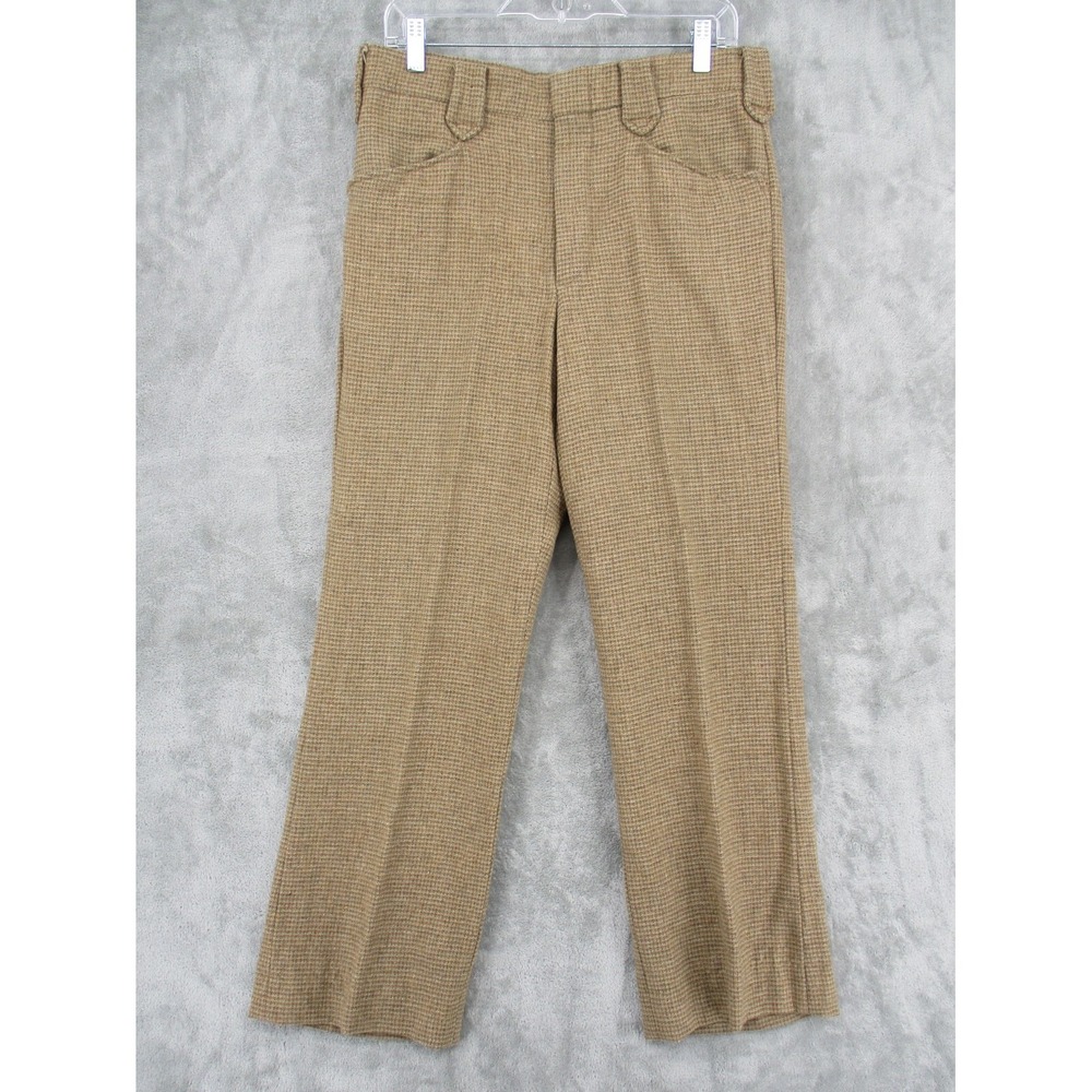 Vintage Pendleton Pants Womens Size 8 Wool High Grade Western Wear Tweed Trouser